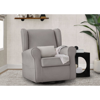 Delta children gavin nursery swivel glider recliner best sale